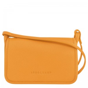 Apricot Longchamp Le Foulonné XS Women's Clutch Bag | 9127-ROABU