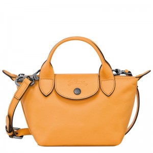 Apricot Longchamp Le Pliage Xtra XS Women's Handbag | 6048-UMGZF