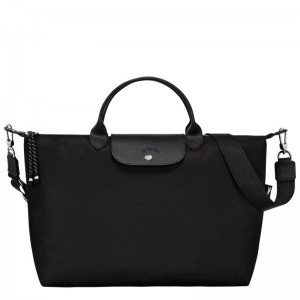 Black Longchamp Le Pliage Energy XL Women's Handbag | 3712-XUTZN