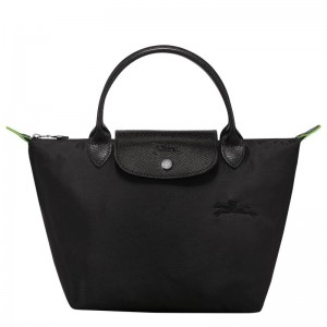 Black Longchamp Le Pliage Green S Women's Handbag | 3264-TQPOE
