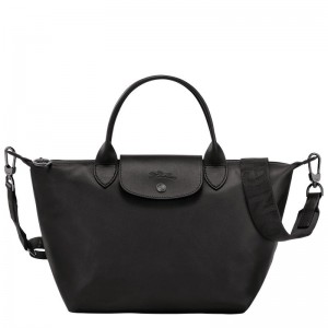 Black Longchamp Le Pliage Xtra S Women's Handbag | 9237-SNQZB