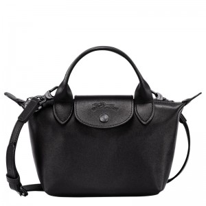 Black Longchamp Le Pliage Xtra XS Women's Handbag | 9230-KGXMY