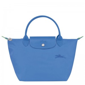 Blue Longchamp Le Pliage Green S Women's Handbag | 6079-PBINL