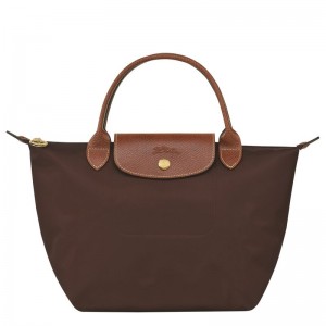 Chocolate Longchamp Le Pliage Original S Women's Handbag | 1948-JLPAH