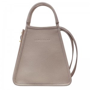 Grey Longchamp Le Foulonné S Women's Handbag | 4193-AUBYF