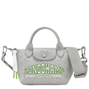 Grey Longchamp Le Pliage Collection XS Women's Handbag | 9025-TCEFL