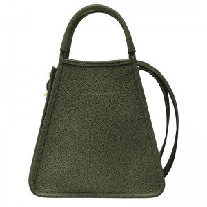 Khaki Longchamp Le Foulonné S Women's Handbag | 1309-GMASJ