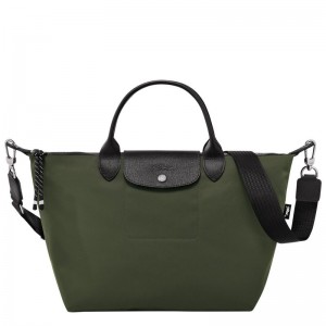 Khaki Longchamp Le Pliage Energy L Women's Handbag | 8234-CUHFQ