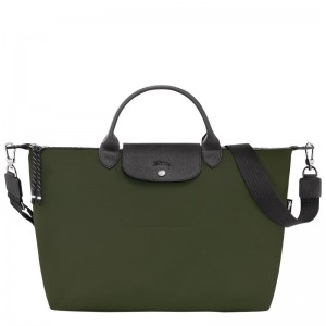 Khaki Longchamp Le Pliage Energy XL Women's Handbag | 3875-QWVSO