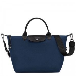 Navy Longchamp Le Pliage Energy L Women's Handbag | 1347-EHSGB