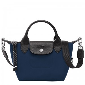 Navy Longchamp Le Pliage Energy XS Women's Handbag | 2609-FCOBH