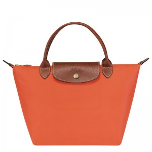 Orange Longchamp Le Pliage Original S Women's Handbag | 9387-ZYRDO