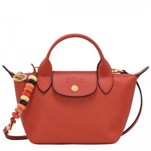 Orange Longchamp Le Pliage Xtra XS Women's Handbag | 4280-MEDAI