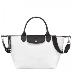 White Longchamp Le Pliage Energy S Women's Handbag | 7968-YIJMQ