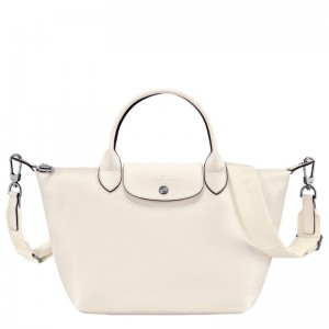 White Longchamp Le Pliage Xtra S Women's Handbag | 8405-UVQGW