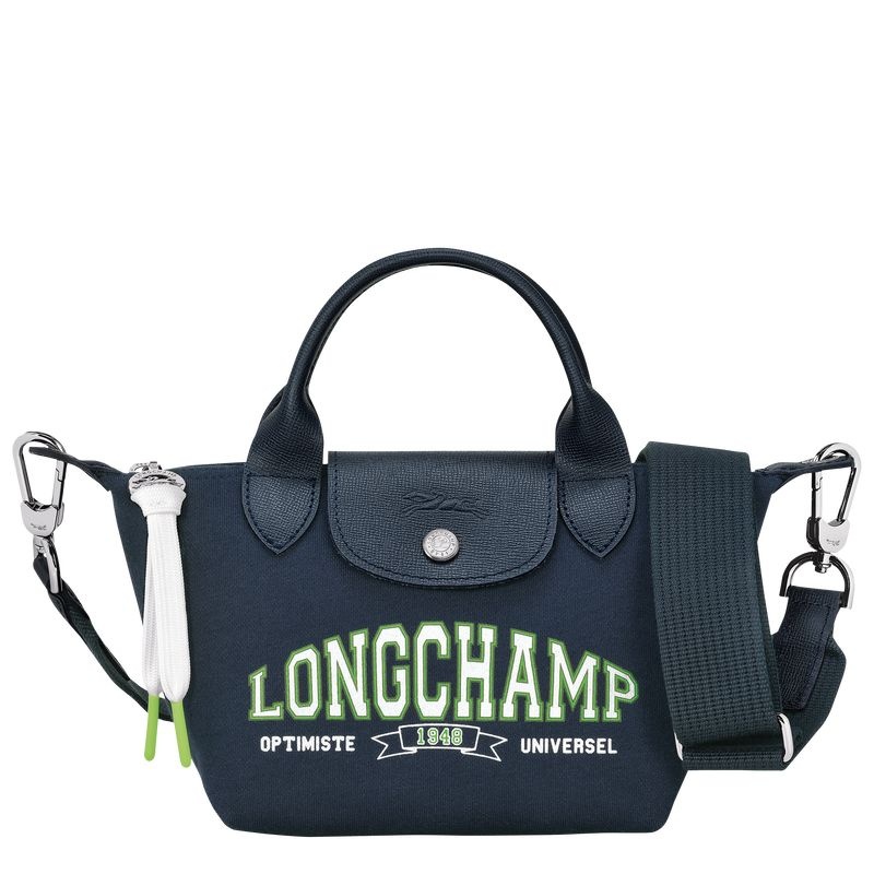 Navy Longchamp Le Pliage Collection XS Women\'s Handbag | 5237-OSNMH