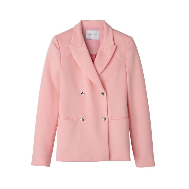 Pink Longchamp Women\'s Jackets | 6319-ZHONA
