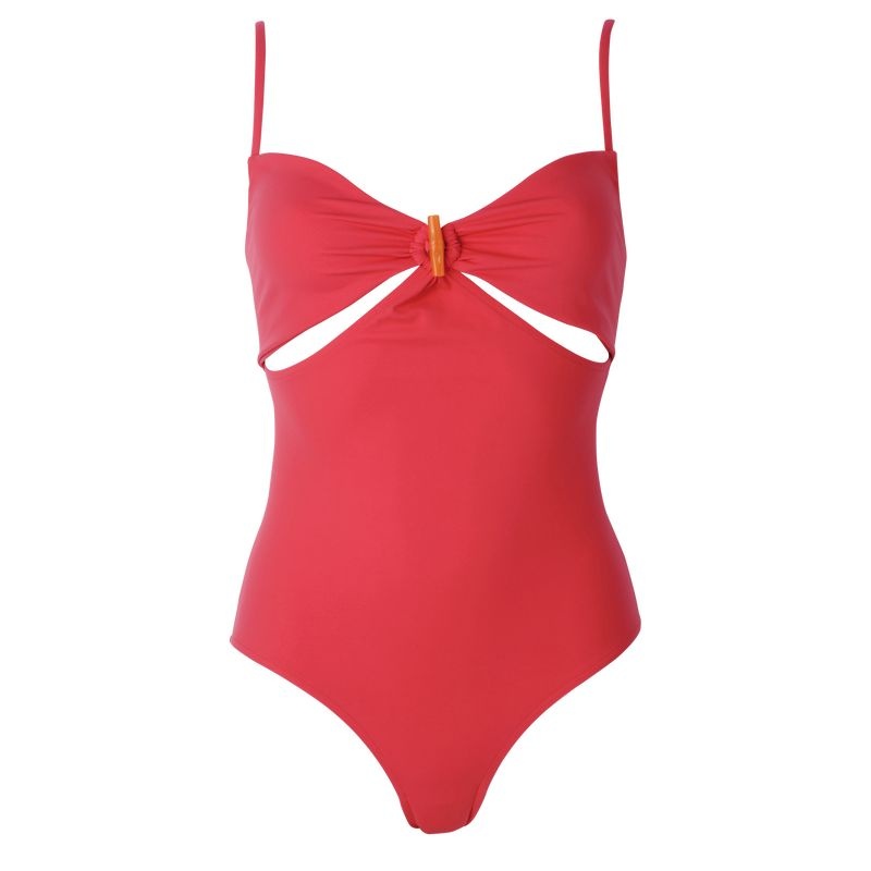 Red Longchamp Women\'s Swimsuits | 8126-QHEKB