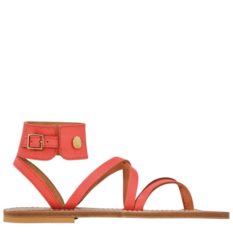 Rose Longchamp x K.Jacques Sandals Women\'s Sandals | 8641-WUNCT