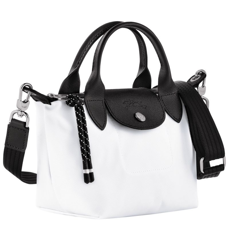 White Longchamp Le Pliage Energy XS Women's Handbag | 7895-RILMS