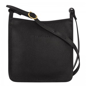 Black Longchamp Le Foulonné S Women's Crossbody Bags | 0751-YTLWC