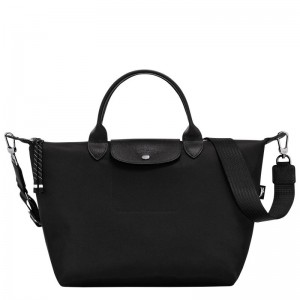 Black Longchamp Le Pliage Energy L Men's Handbag | 4706-FQTIC