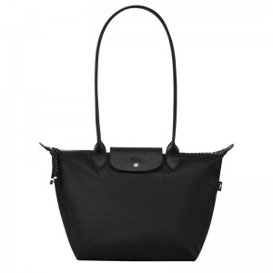 Black Longchamp Le Pliage Energy L Women's Tote Bags | 9605-QVTAP